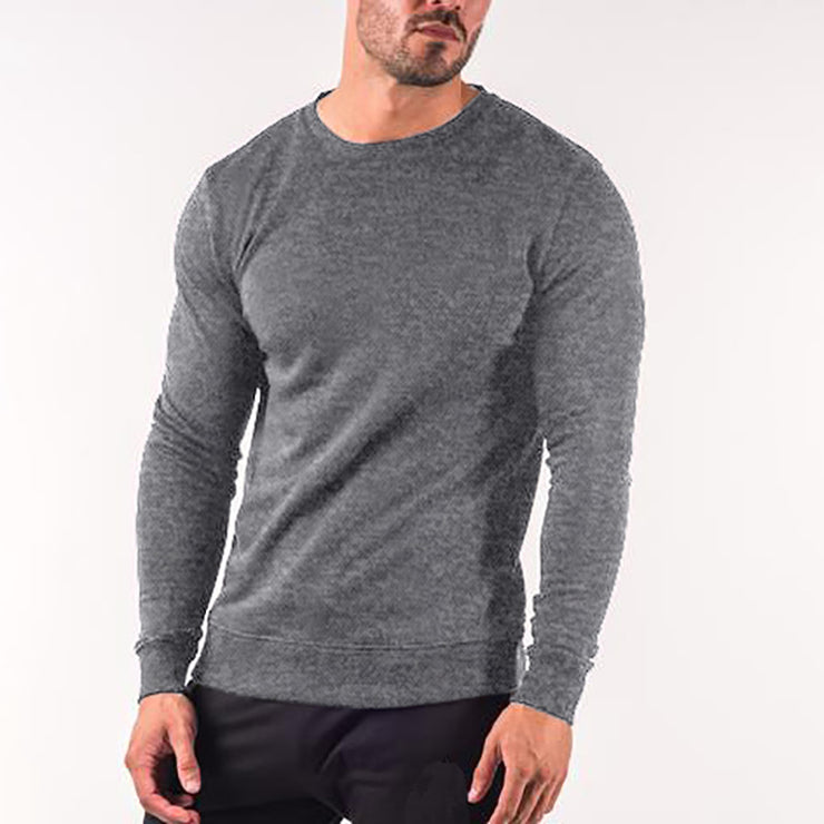 Men's Fashion Leisure Pullover Slim Top