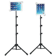 Tablet PC Stand Metal Telescopic Tube Floor Tripod Stand Live Broadcast Outdoor Indoor Tablet Computer Stand Floor