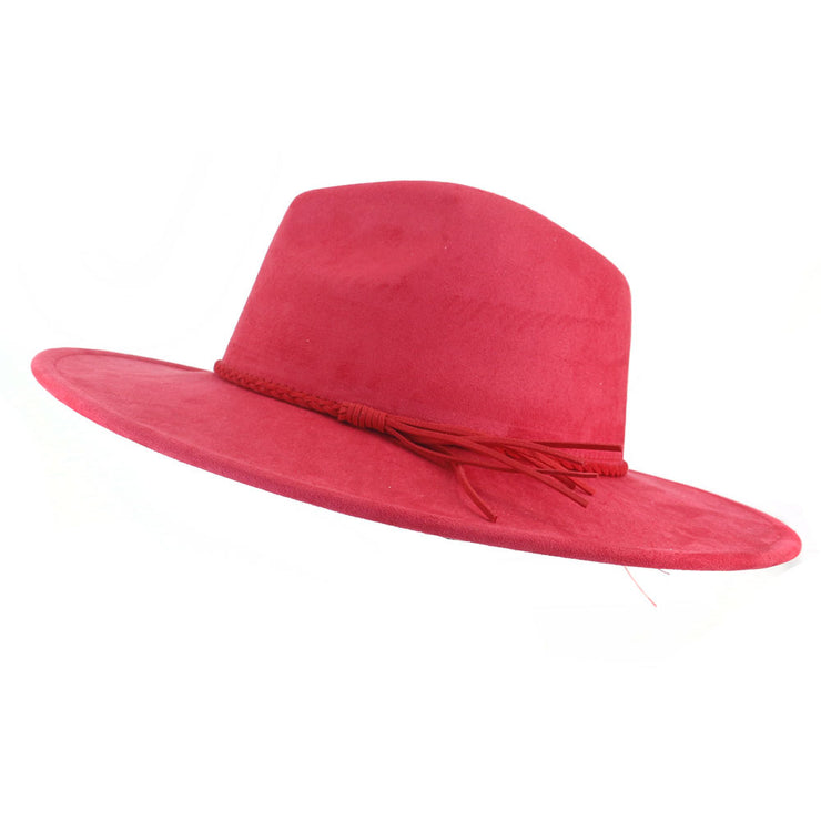 Men's Lady Couple Broad-brimmed Hat Flat Edge Gentlemen's Hat