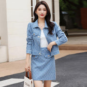 Two-piece Denim Skirt For Small People