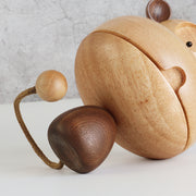 Several People Design Monkey Zodiac Log Music Box