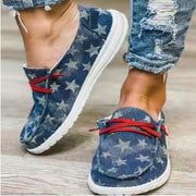 Large Size New Canvas Women Single Shoes