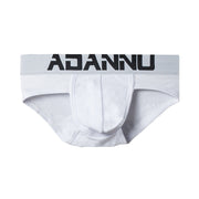 Men's Briefs Sexy Pure Cotton Comfortable Simple Trendy Letters Low Waist Breathable U Pouch Sports Youth Underwear