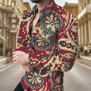 Men's Fashion Casual Shirt Printing