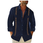 Fashion Short Sleeve Linen Shirt