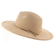 Men's Lady Couple Broad-brimmed Hat Flat Edge Gentlemen's Hat