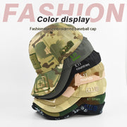 Stereo Flower Embroidery Curved Brim Versatile Sunshade Camouflage Hat