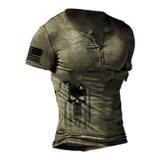 Loose T-shirt Men's Fashion Casual 3d