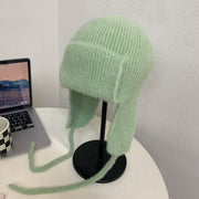 Women's All-match Woolen Yarn Bag Cap