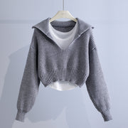 Women's Fashion Loose Twist Sweater Jacket