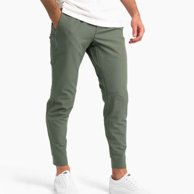 Men's Summer Thin Ice Silk Leisure Trousers