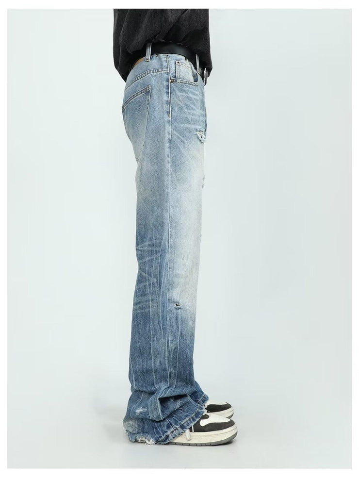 American Ripped Jeans Men And Women Casual