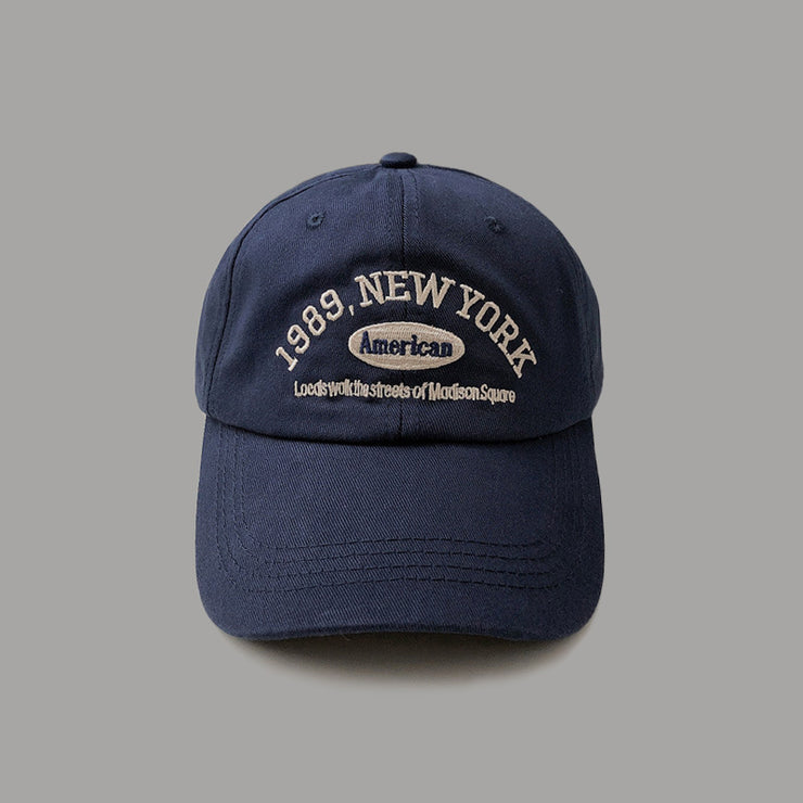 Versatile Embroidered Vintage Baseball Hat