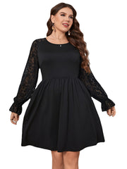 Dress Sexy Long Sleeve Autumn New Plus Size Women's Clothes