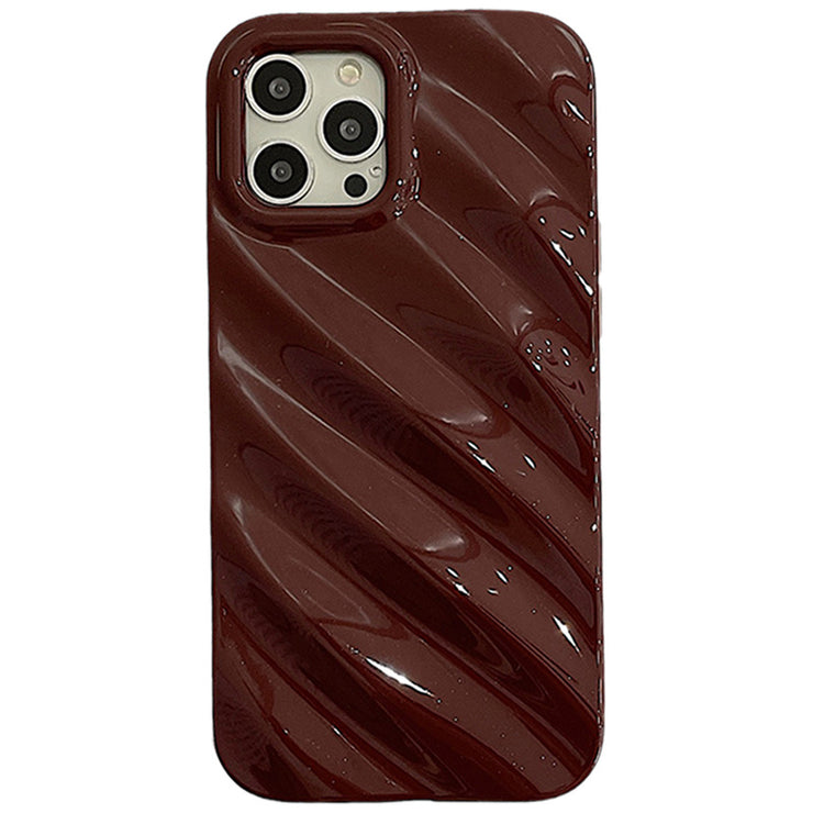 Ins Style Simple Pleated Phone Case