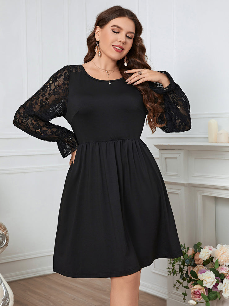 Dress Sexy Long Sleeve Autumn New Plus Size Women's Clothes