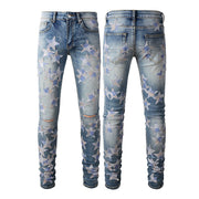 Ripped High Street Veneer XINGX Trendy Jeans