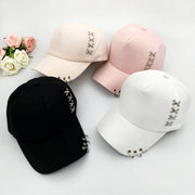 Male And Female Personality Metal Buckle Sun Baseball Hat