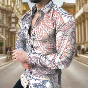 Men's Fashion Casual Shirt Printing