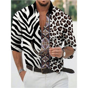 Men's Trendy Thin Ethnic Print Shirts