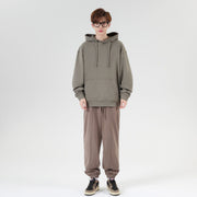 Men's Fashion Loose Off-the-shoulder Hoodie