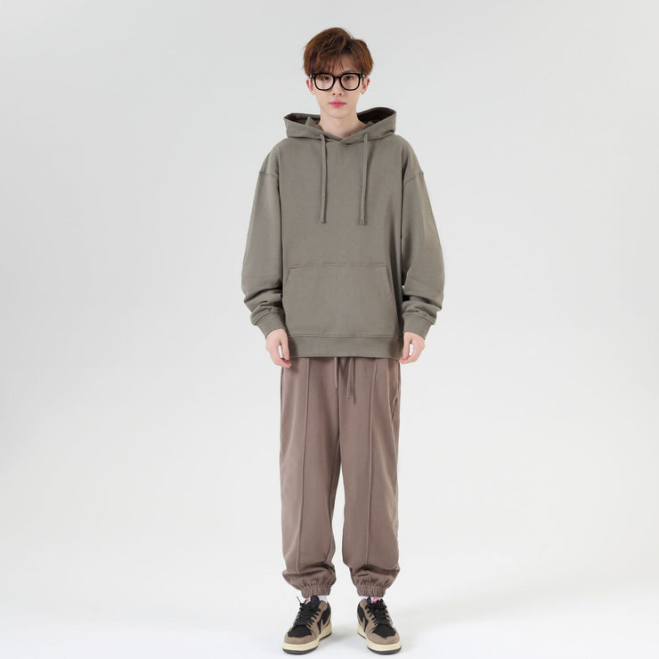 Men's Fashion Loose Off-the-shoulder Hoodie