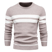 Men's Fashion Casual Striped Sweater