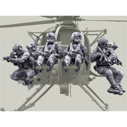 Modern Soldier Six People Without Resin Model