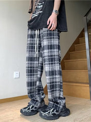 Idle Style High-grade Fashion Brand Loose Straight Casual Trousers