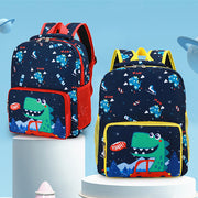 Children's Bag Cute Dinosaur Kindergarten Cartoon Print Male And Female Baby Backpack