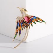 Light Luxury High-end Phoenix Brooch For Women