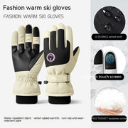 Autumn And Winter Warm Ski Gloves Touch Screen Waterproof