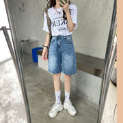 Women's High Waist Denim Shorts