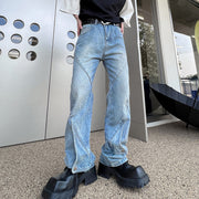 Men's Fashion Retro Washed Jeans