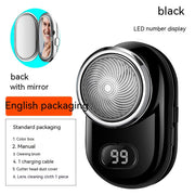 With Mirror Type-c Fast Charge Shaver Washing Portable