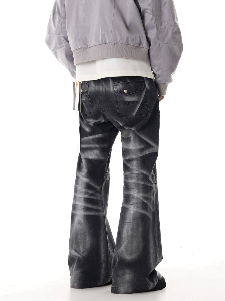 Men's Fashion Casual Hand Painted Skinny Jeans