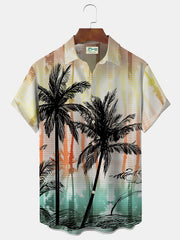 Men's 3D Shirt Plant Flower Digital