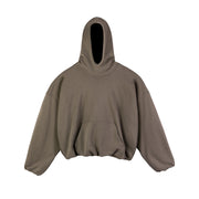 Cotton Plus Velvet Short Wide Profile Double-layer Hoodie Men