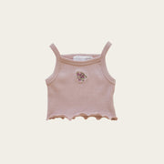 Rose Grey Embroidered Knitting Collection Baby Kids Clothing