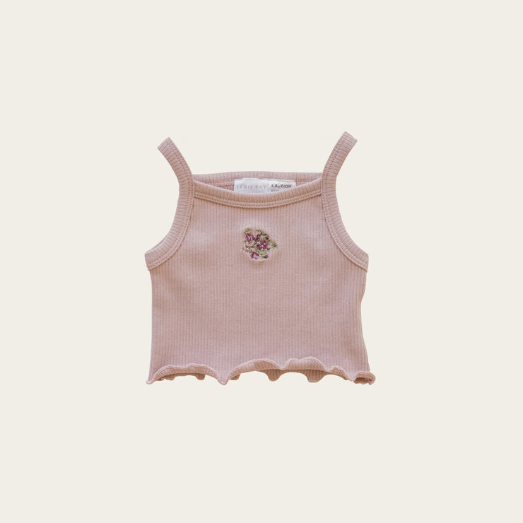 Rose Grey Embroidered Knitting Collection Baby Kids Clothing