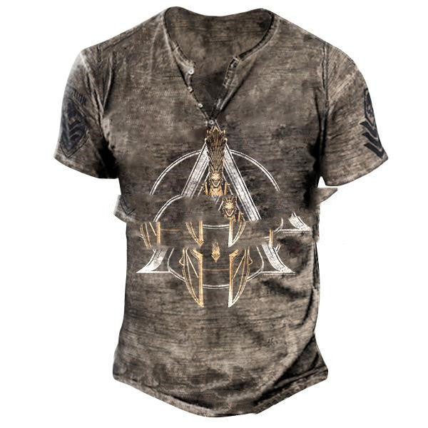 Loose T-shirt Men's Fashion Casual 3d