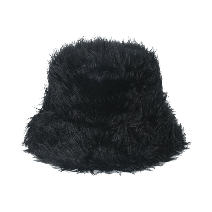 Warm Fur Plush Fisherman Hat