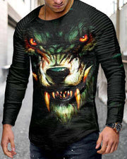 Men's T-Shirt 3D Print Graphic Crew Neck Print