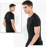 Ice Silk Mesh Men's Short Sleeve Breathable Sports