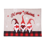 Christmas Creative Cute Forest People Table Mat